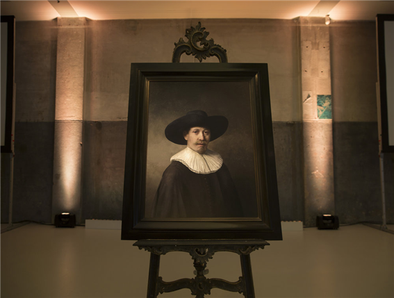 '더 넥스트 렘브란트'가 렘브란트 화풍으로 그린 작품.